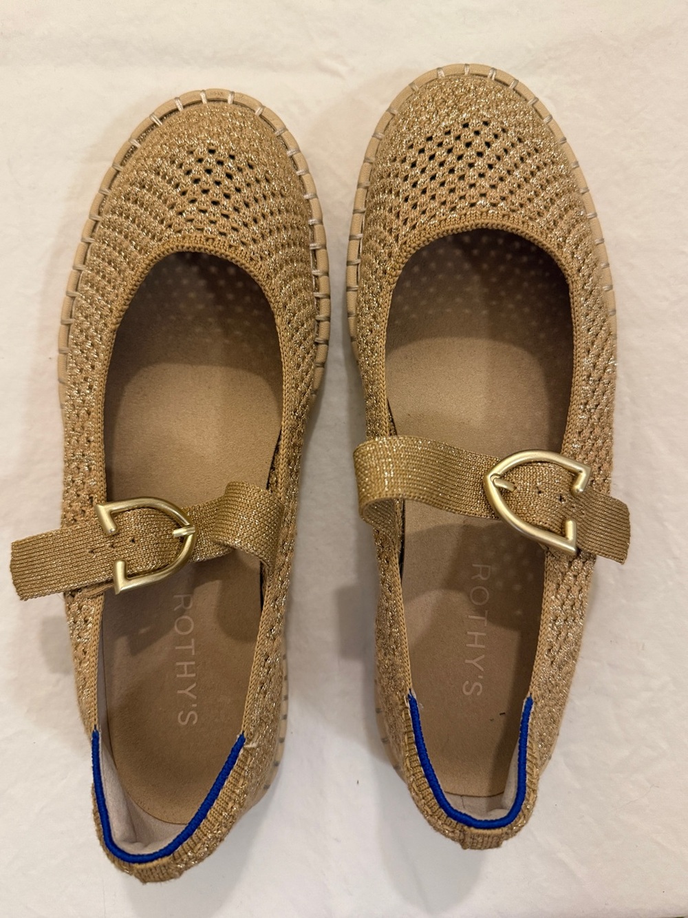 Rothy’s Espadrille Mary Jane in Wren **APPROXIMATE** size 8